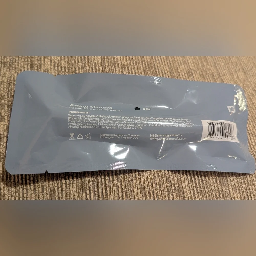 Sealed In Package Persona Tubing Mascara Volumizing & Lengthening In Black